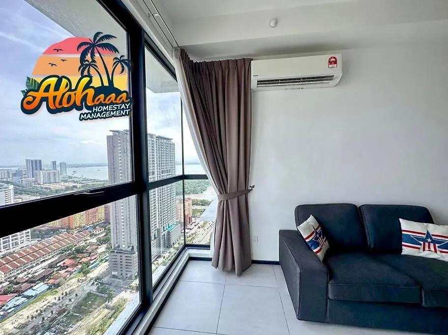 Apartment Urban Suite Modern Lifestyle Seaview Georgetown Jelutong Malaysia